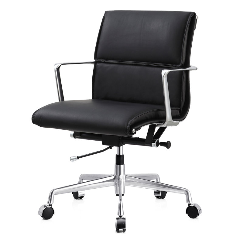 Italian Leather Office Chair & Reviews AllModern
