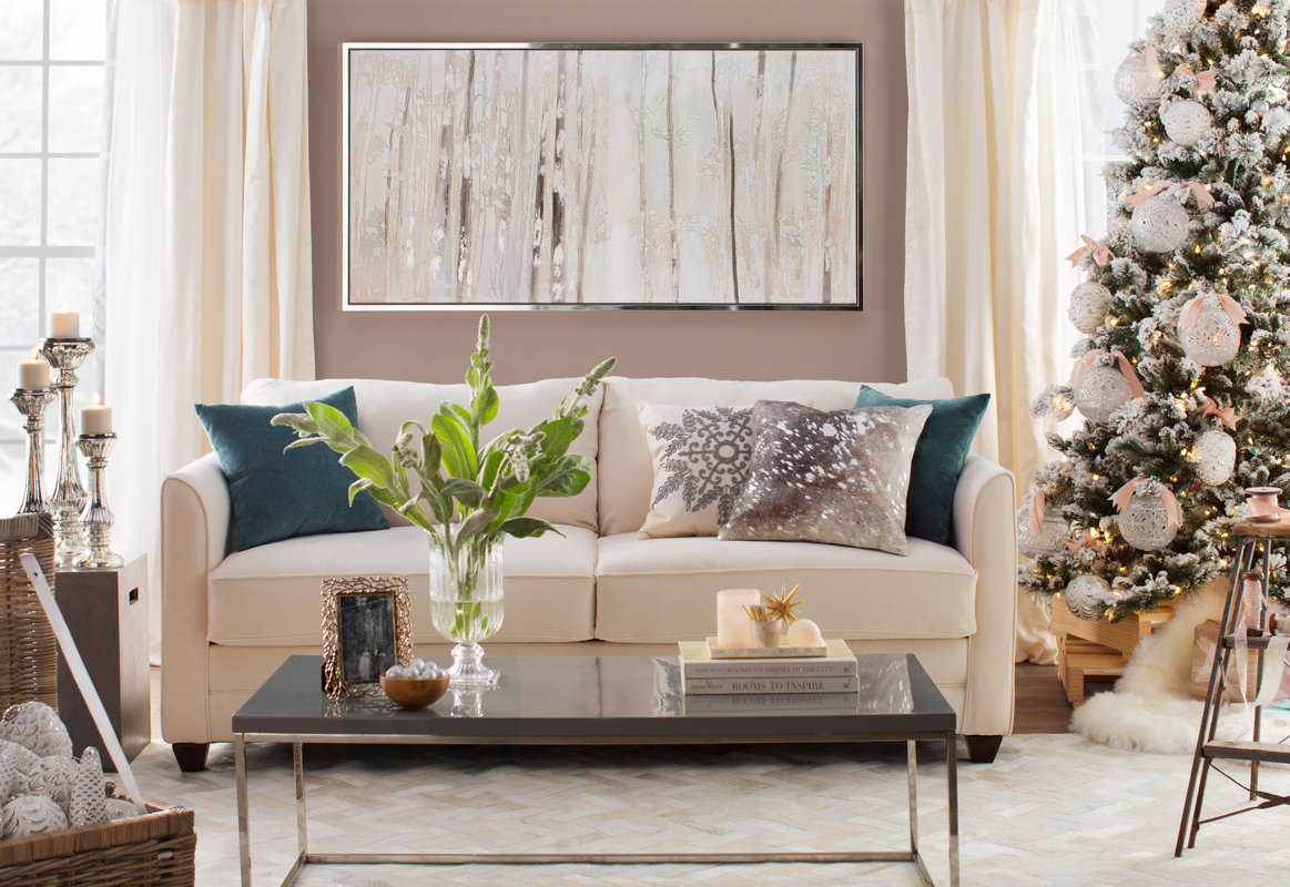 Birch Lane™ Birch Trees Framed Canvas & Reviews Birch Lane