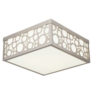 Laufer 3-Light Outdoor Flush Mount