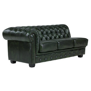 Chesterfield Modulsofa aus Echtleder von Massivum