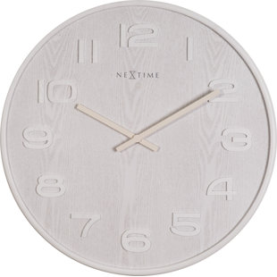 Natural Wood Wall Clock Wayfair Quickview