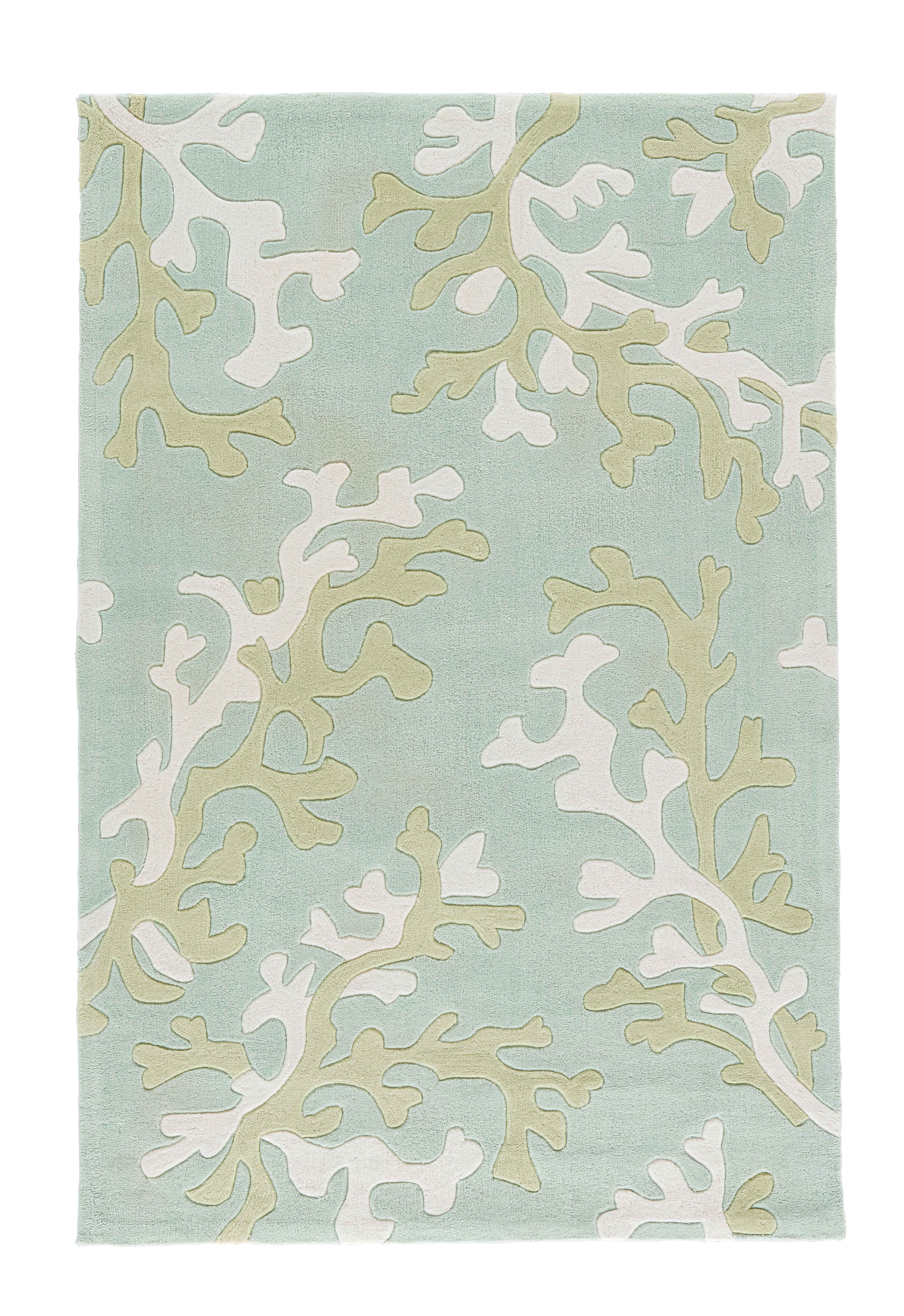 Rosecliff Heights Parkmont Coral Fixation Turquoise Blue & White