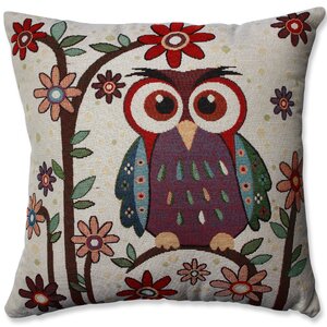 Owl Hoot Throw Pillow