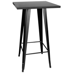Modern Metal Bar Tables + Sets | AllModern Modern Metal Bar Tables + Sets | AllModern