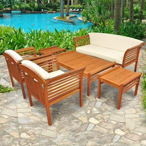 6-tlg. Gartensitzgruppen-Set Samoa von indoba®