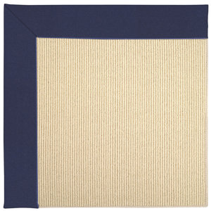 Zoe Machine Tufted Navy/Beige Indoor/Outdoor Area Rug
