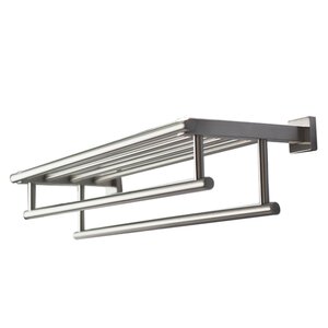 Modern Double Hanging Quadruple Wall Shelf