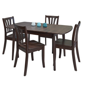 Liggett 5 Piece Extendable Dining Set by Three P..