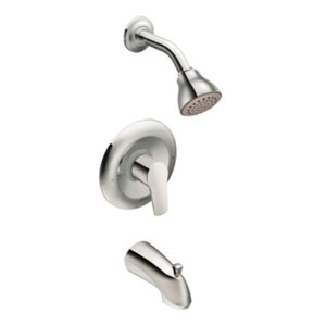 Method Posi-Temp Pressure Balance Tub and Shower Faucet Trim with Lever Handle