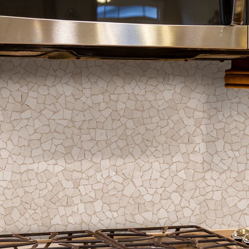 Pebble Tile Fit Random Sized Natural Stone Pebble Tile in ...