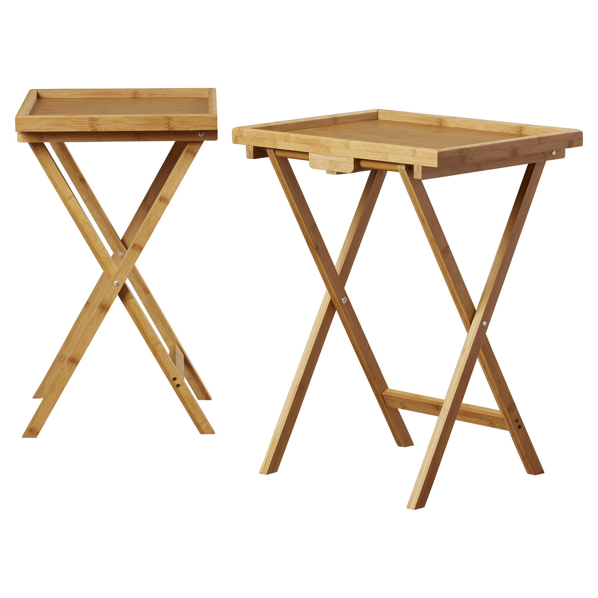 Hussey Bamboo Snack Tv Tray Table Reviews Allmodern