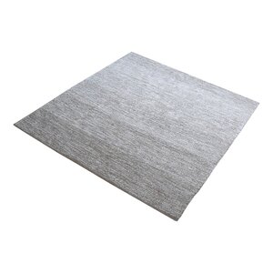 Palm Bay Handmade Gray Area Rug