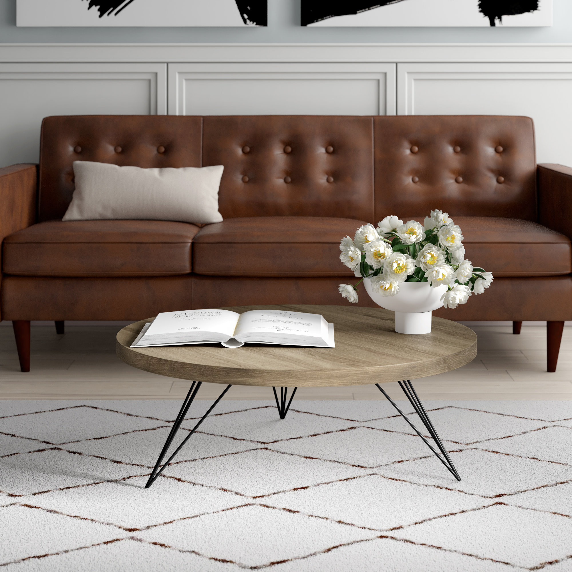 Mercury Row Treece Coffee Table With Tray Top Reviews Wayfair Ca