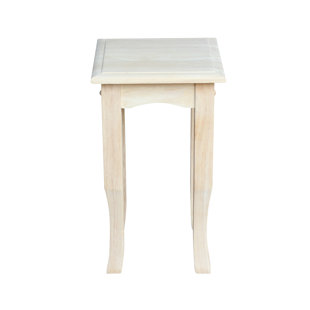 Unfinished End Tables You Ll Love Wayfair Lynn Wood End Table