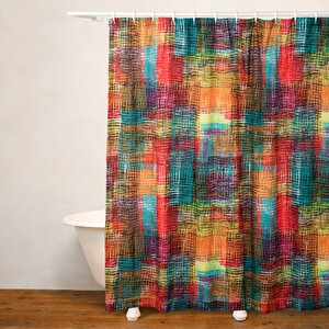 Etch Shower Curtain