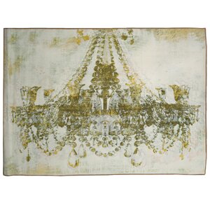 Massenhoven Gold Diamonds Area Rug