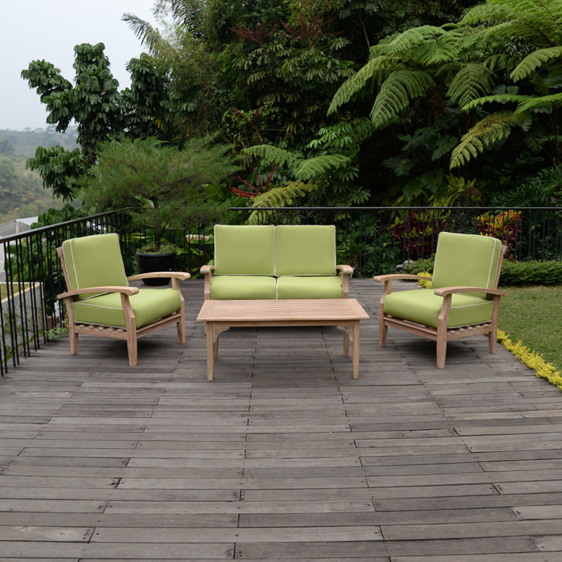 Cambridge Casual Monterey 4 Piece Sofa Set with Cushions & Reviews