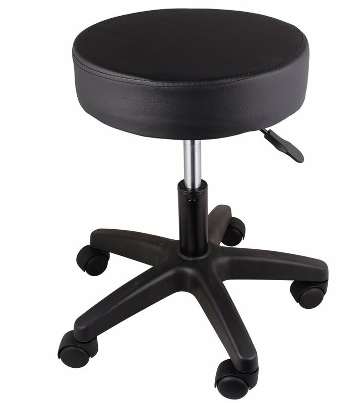 Calhome Hydraulic Rolling Height Adjustable Lab Stool & Reviews | Wayfair