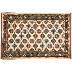 One-of-a-Kind Ziegler Hand-Knotted Ivory Area Rug