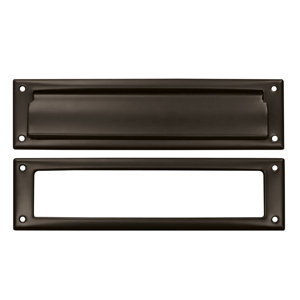 13 in x 3.5 in Brass Mail Slot