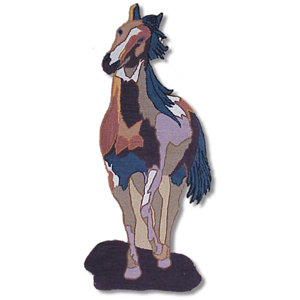 Horse Rugs Wayfair Wild Horses Single Horse Area Rug
