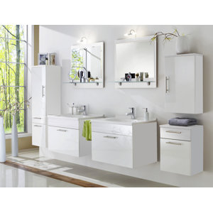 70 x 134 cm Badschrank Montreal von Belfry Bathr..