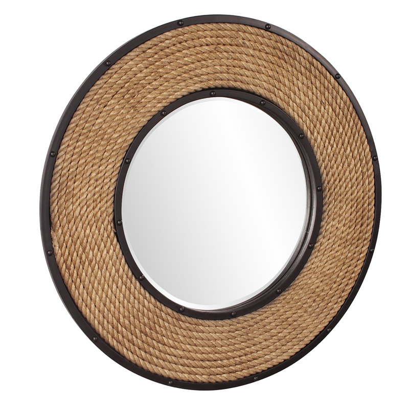 Round Rope Mirror & Reviews Birch Lane