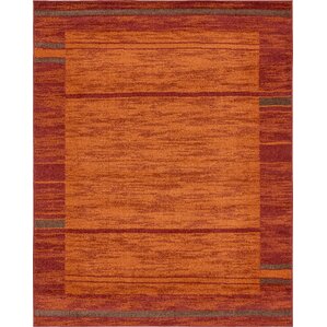 8' x 10' Orange Area Rugs You'll Love | Wayfair