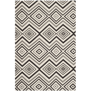 Sonny Ivory / Brown Rug