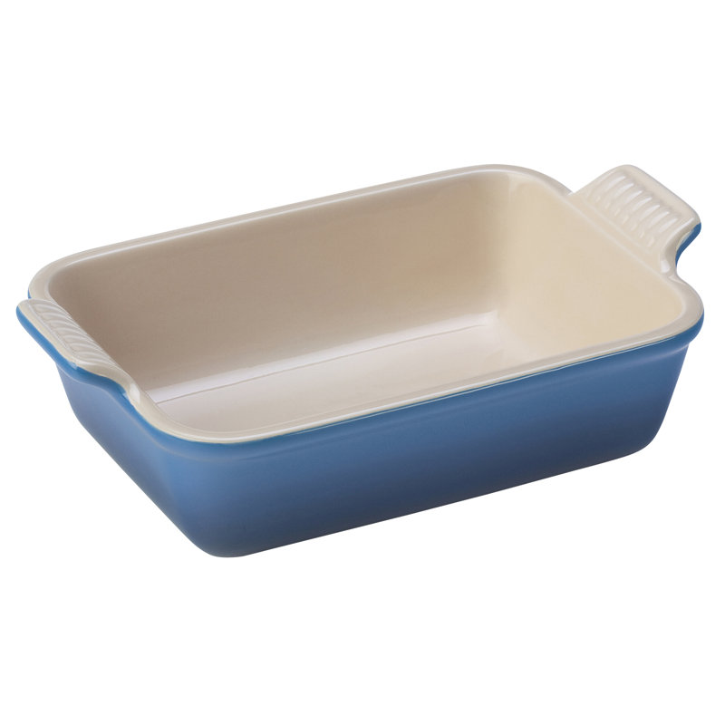 Le Creuset Stoneware Rectangular NonStick Heritage Dish & Reviews