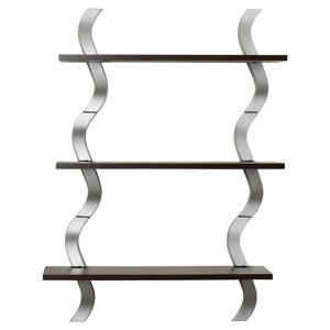 Waves 3 Level Wall Shelf (Set of 3)