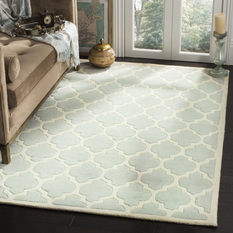 Wilkin Hand Tufted Wool Gray Ivory Area Rug Reviews Joss Main