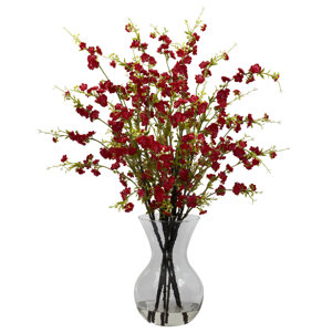 Cherry Blossoms Arrangement with Vase