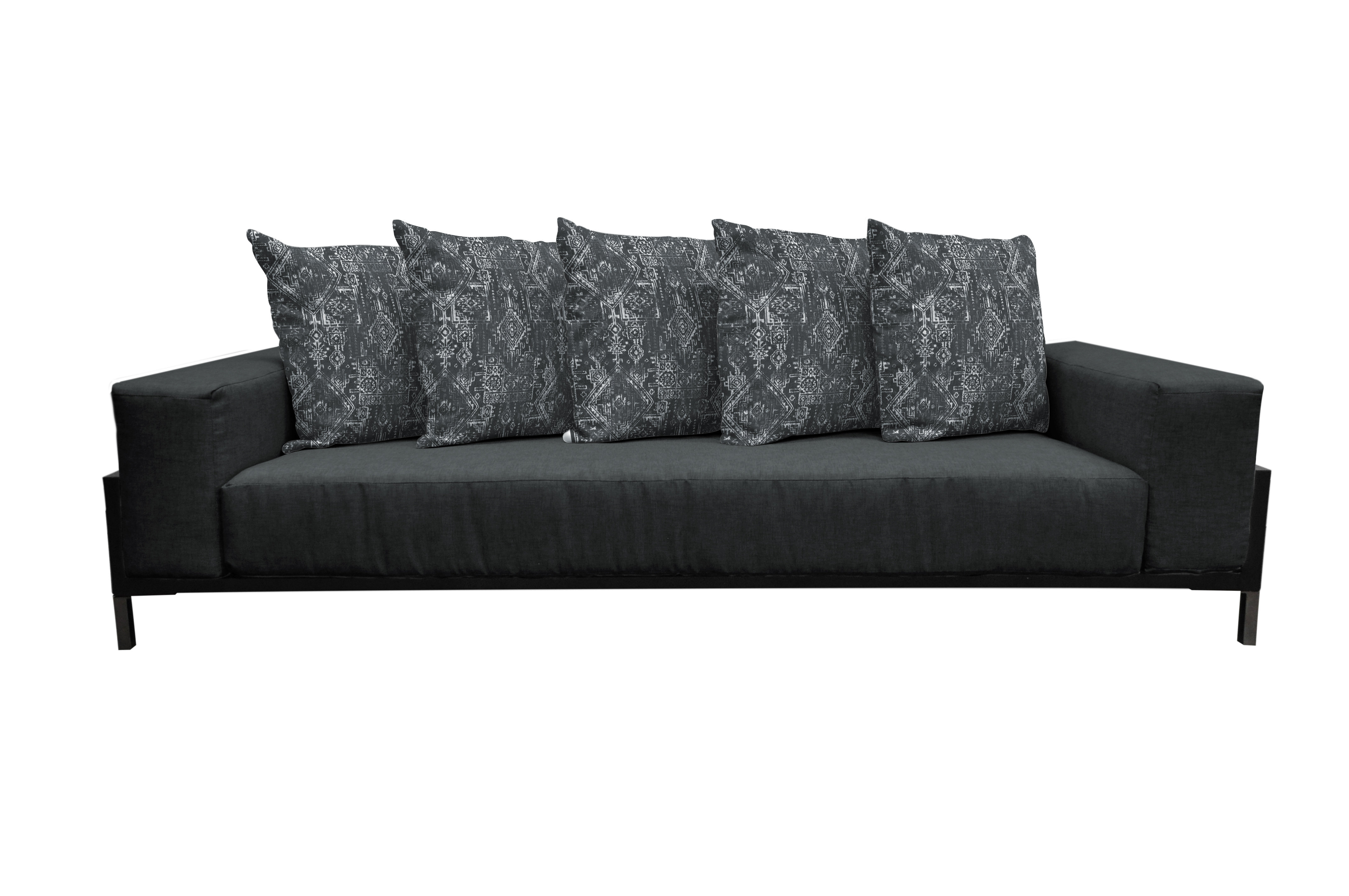 Orren Ellis Tilly Deep Seated Sofa With Cushions Wayfair