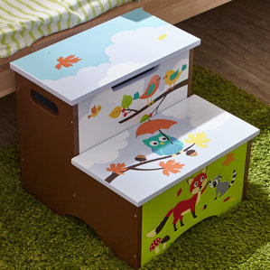 Enchanted Woodland Step Stool with Storage by Fantasy Fields