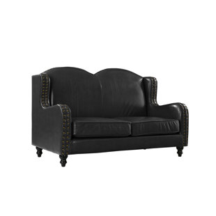 Camel Back Leather Sofas You Ll Love Wayfair Quickview