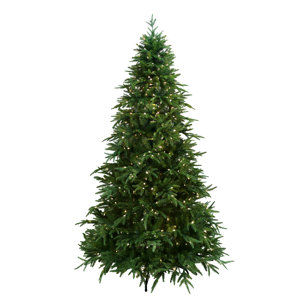 Ultimau00ae Waverly 9' Green Artificial Christmas Tree with 900 Clear Lights