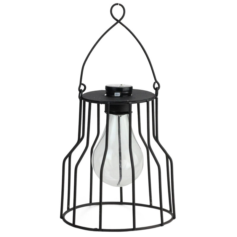 Williston Forge Wilson Solar Powered 1 Light Led Outdoor Metal