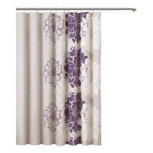 Purple Shower Curtains You\'ll Love | Wayfair Purple Shower Curtains You\'ll Love | Wayfair