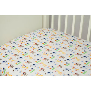 Ready Set Go Crib Sheets (Set of 2)
