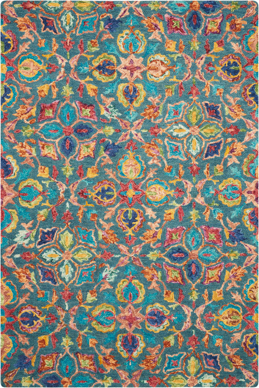 Zosia Hand Tufted Wool Teal Area Rug Reviews Allmodern Zosia Hand Tufted Wool Teal Area Rug
