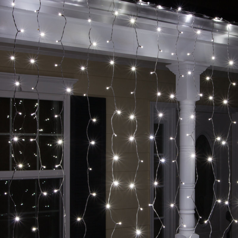 Cool White Christmas Lights Wayfair 150 Cool White 5mm Led Icicle Light Set