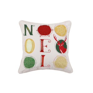 Noel Holiday Pillow Protector by Affluence Home Fashions
