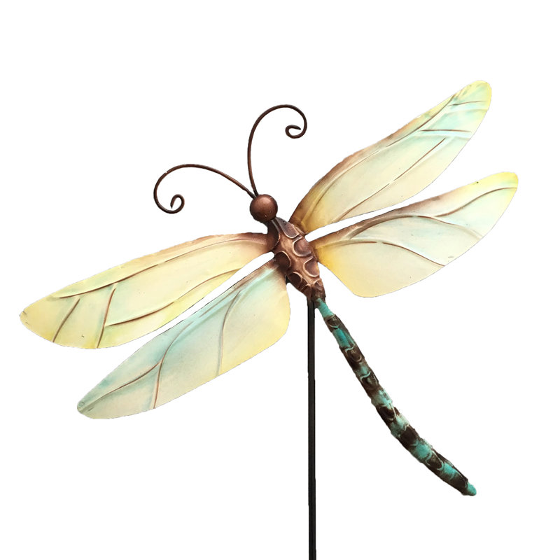 Eangee Home Design Pearl Dragonfly Garden Stake & Reviews Wayfair