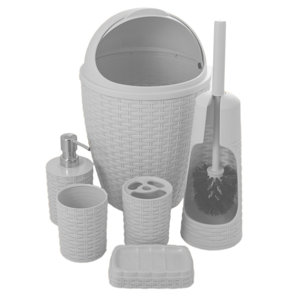 Brand Palm Luxe 6-Piece Bathroom Accessory Set