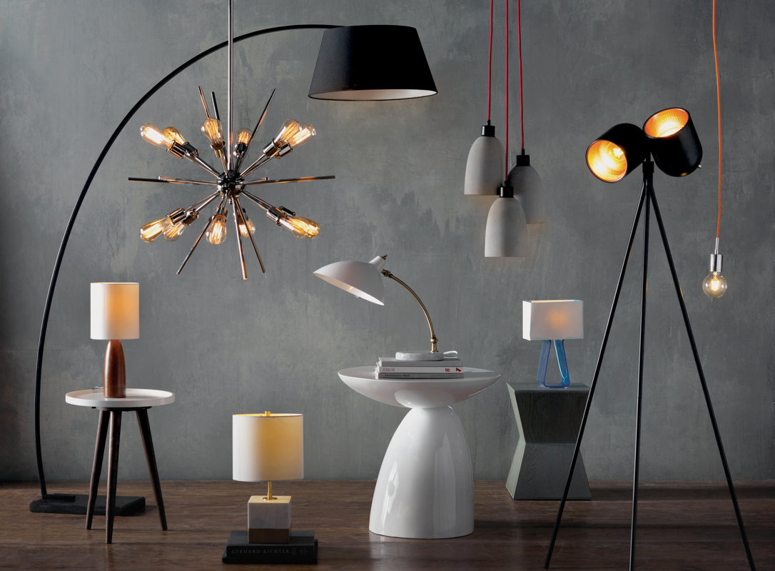 Adesso Simon 58" Tripod Floor Lamp & Reviews | Wayfair