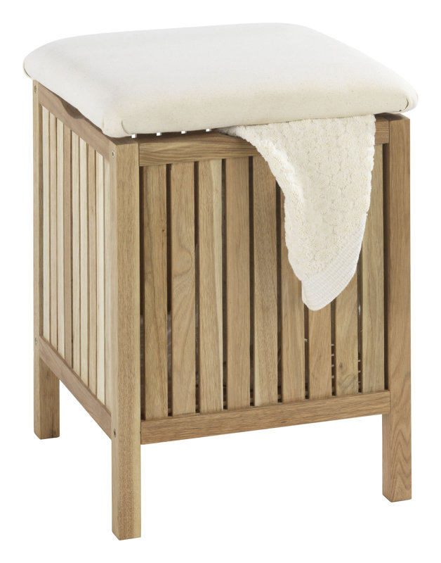 Wenko Norway Wood Free Standing Bathroom Stool & Reviews Wayfair.co.uk