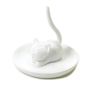 Charming Cat Ring Holder