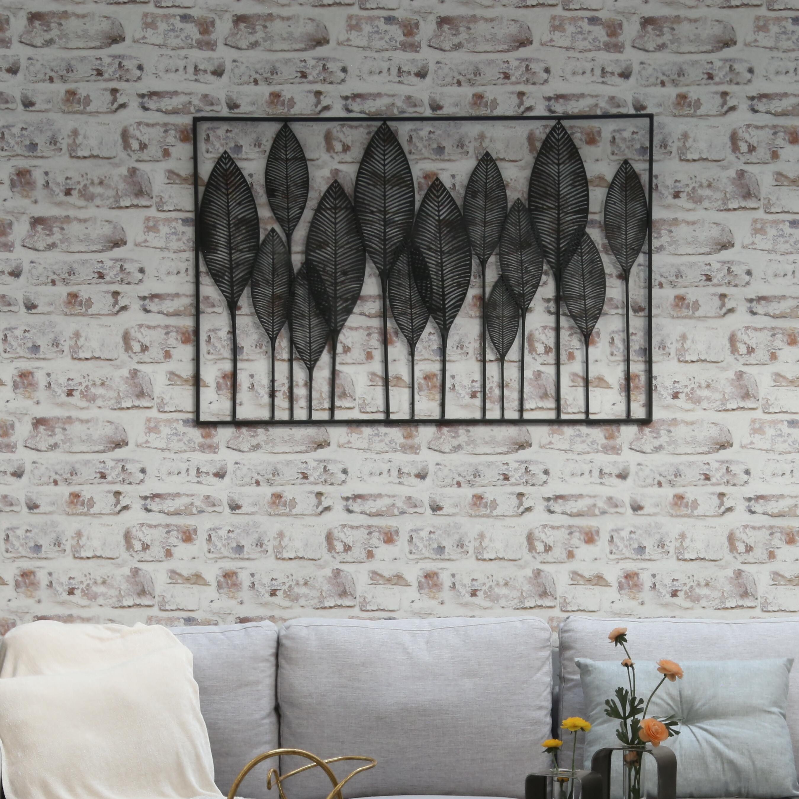 Red Barrel Studio Leaves Of Metal Wall Decor Wayfair