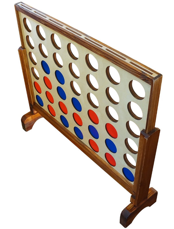 YardGamesUS 4 Connect in a Row Giant Board Games & Reviews Wayfair
